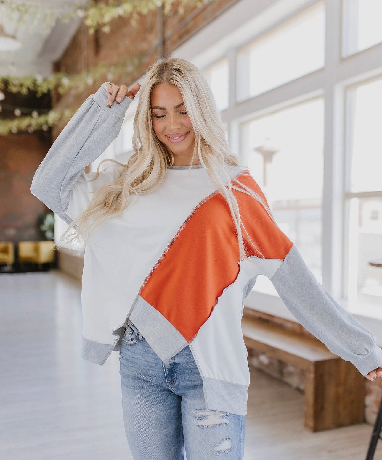 Color Block Top